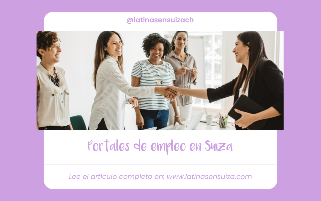 Portales de empleo en Suiza