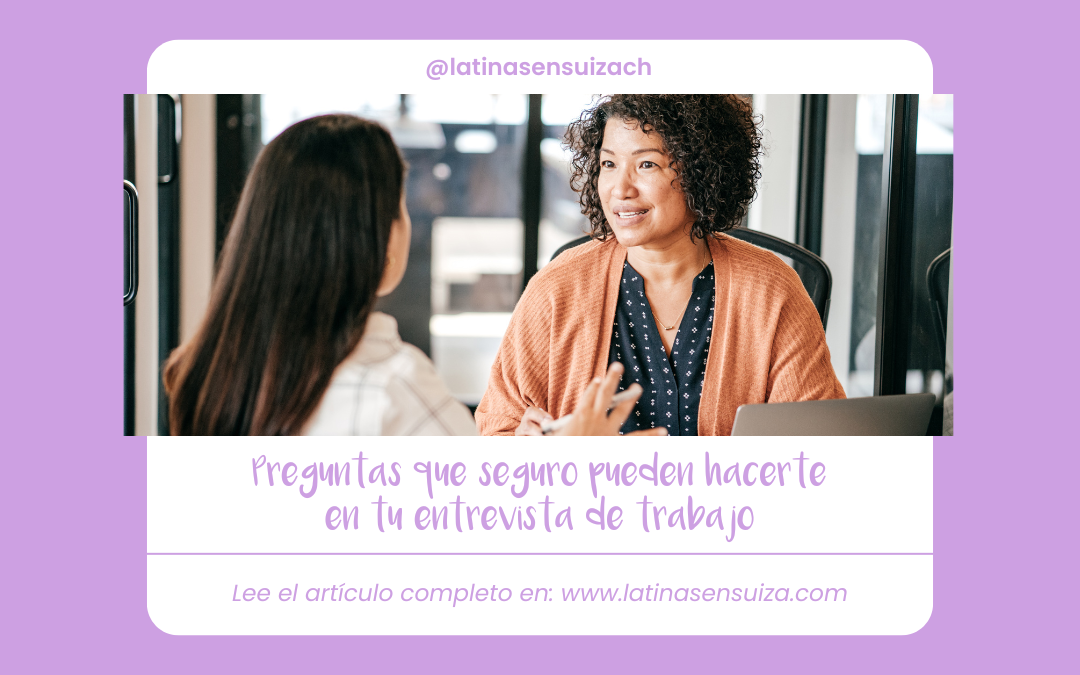 Preguntas que seguro pueden hacerte en tu entrevista de trabajo